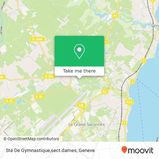 Sté De Gymnastique,sect.dames map