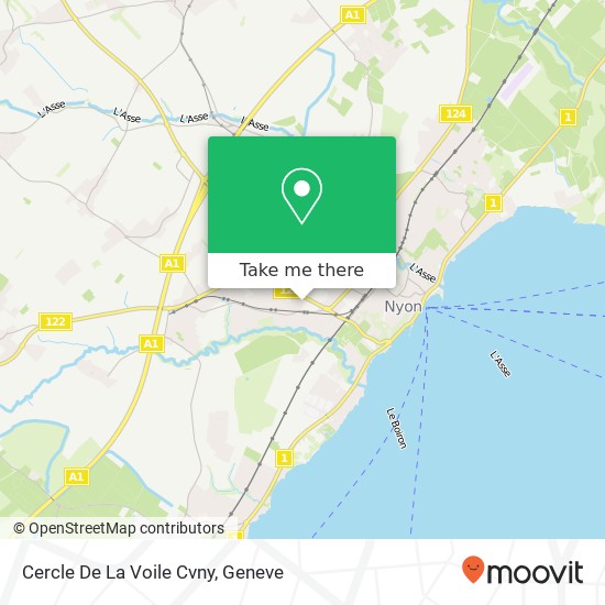 Cercle De La Voile Cvny map