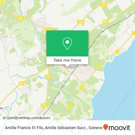 Antille Francis Et Fils, Antille Sébastien Succ. map