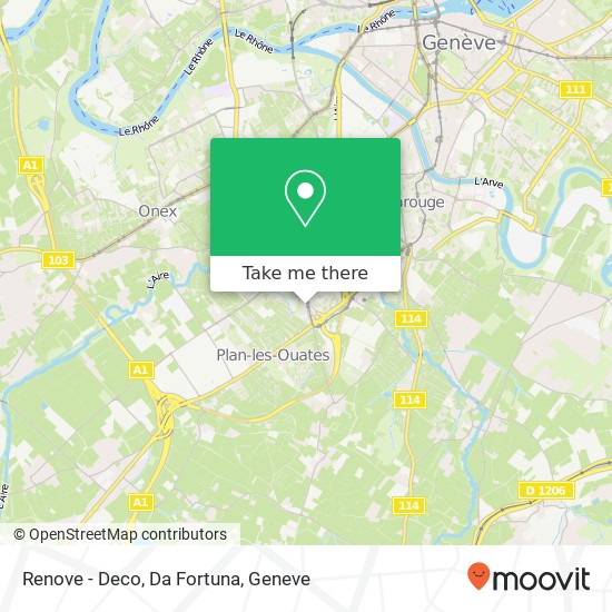 Renove - Deco, Da Fortuna map