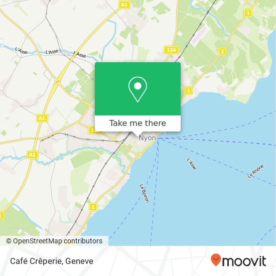Café Crêperie map