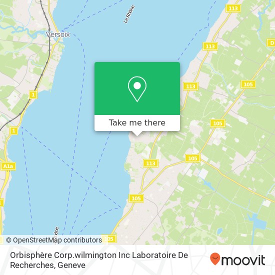 Orbisphère Corp.wilmington Inc Laboratoire De Recherches map