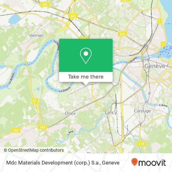 Mdc Materials Development (corp.) S.a. map