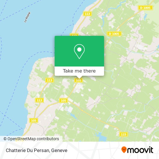 Chatterie Du Persan map