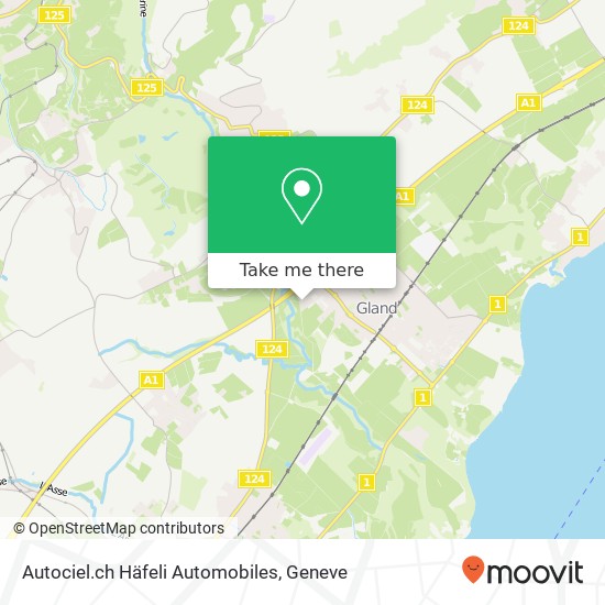 Autociel.ch Häfeli Automobiles map