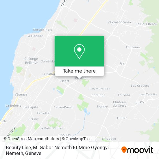 Beauty Line, M. Gábor Németh Et Mme Gyöngyi Németh map