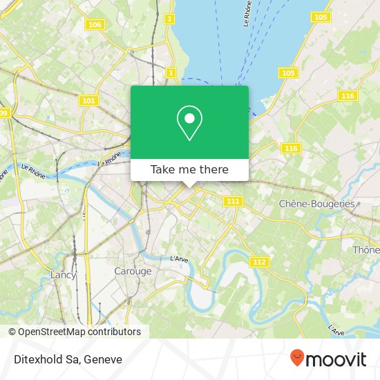 Ditexhold Sa map