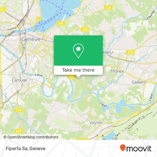 Fiperfa Sa map