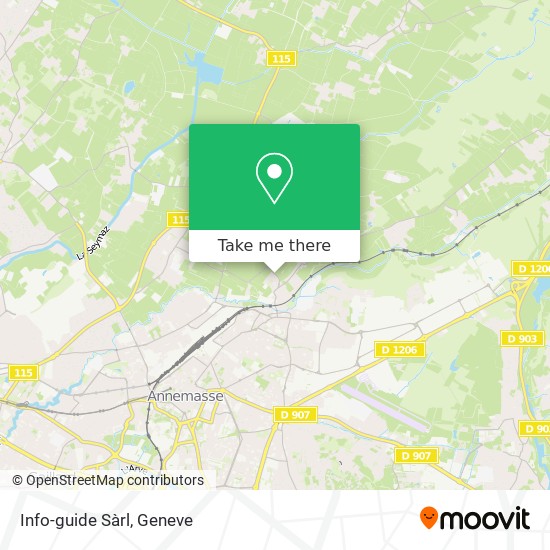 Info-guide Sàrl map