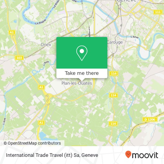 International Trade Travel (itt) Sa map