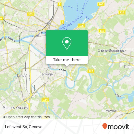 Lefinvest Sa map