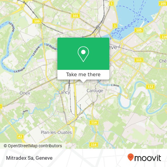 Mitradex Sa map