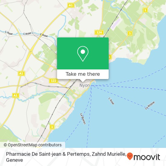 Pharmacie De Saint-jean & Pertemps, Zahnd Murielle map