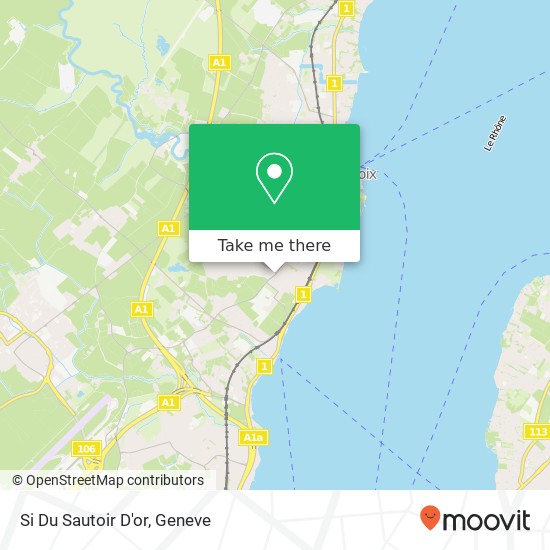 Si Du Sautoir D'or map