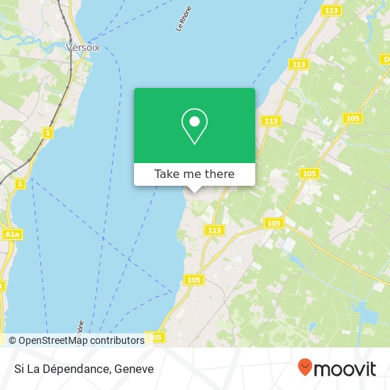Si La Dépendance map