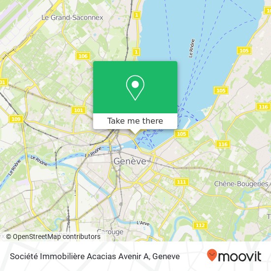 Société Immobilière Acacias Avenir A map