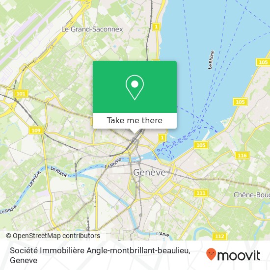 Société Immobilière Angle-montbrillant-beaulieu Karte