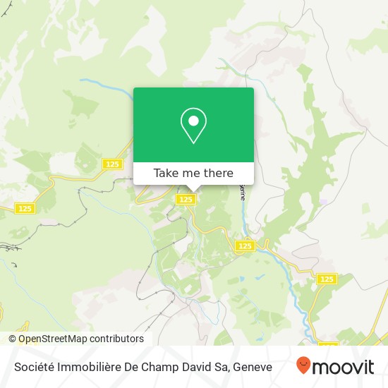 Société Immobilière De Champ David Sa map
