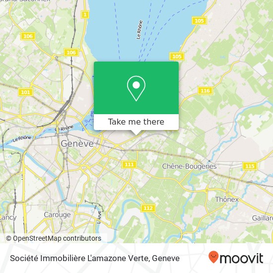 Société Immobilière L'amazone Verte map