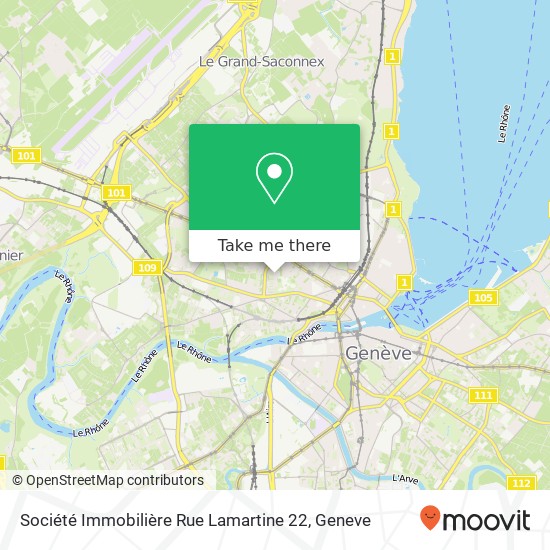 Société Immobilière Rue Lamartine 22 Karte
