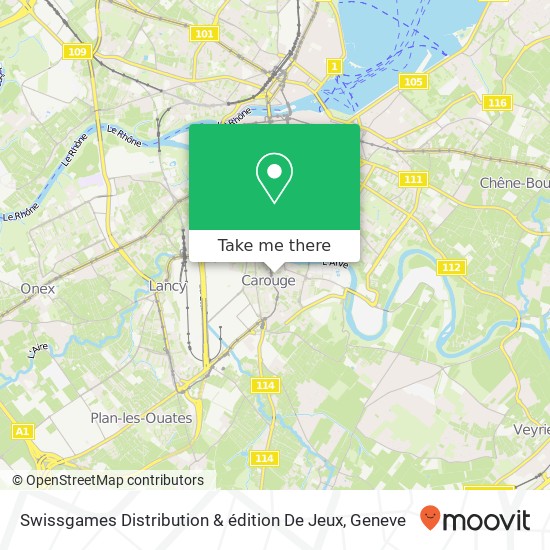 Swissgames Distribution & édition De Jeux map