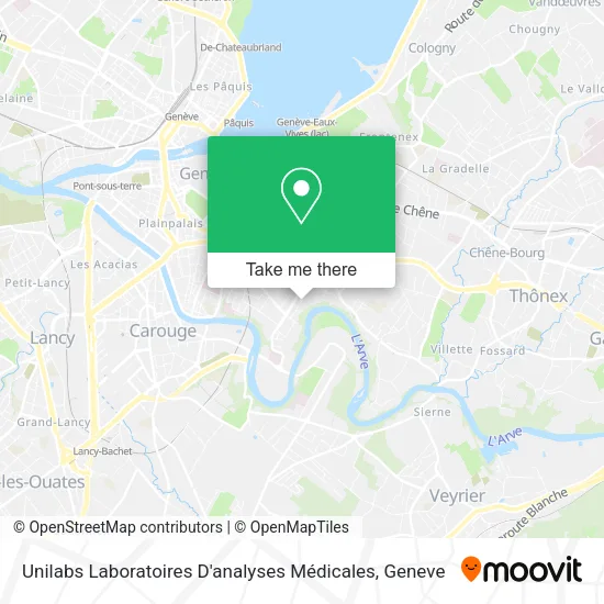 Unilabs Laboratoires D'analyses Médicales map