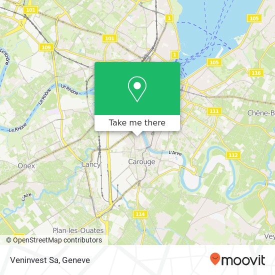 Veninvest Sa map