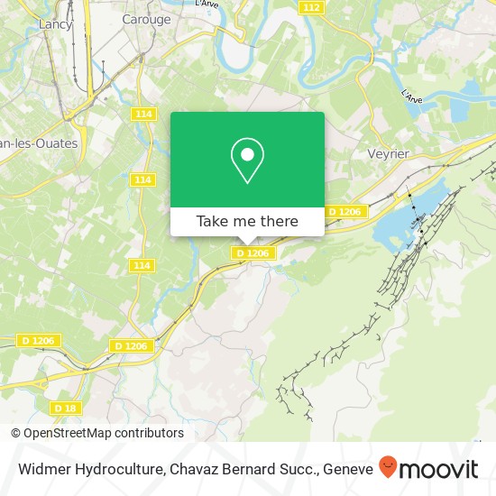 Widmer Hydroculture, Chavaz Bernard Succ. map