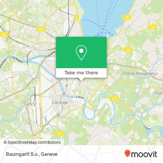 Baumgartl S.o. map