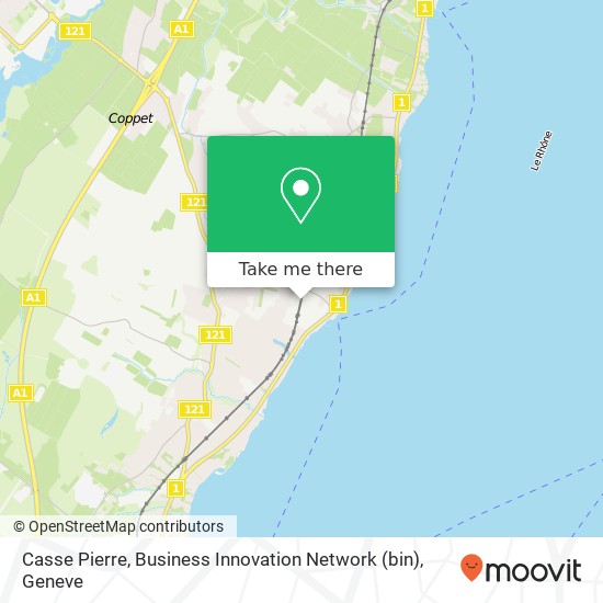 Casse Pierre, Business Innovation Network (bin) Karte