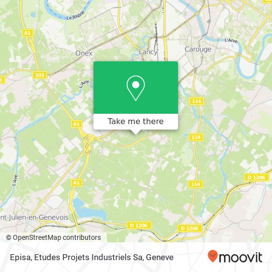 Episa, Etudes Projets Industriels Sa map