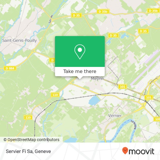 Servier Fi Sa map