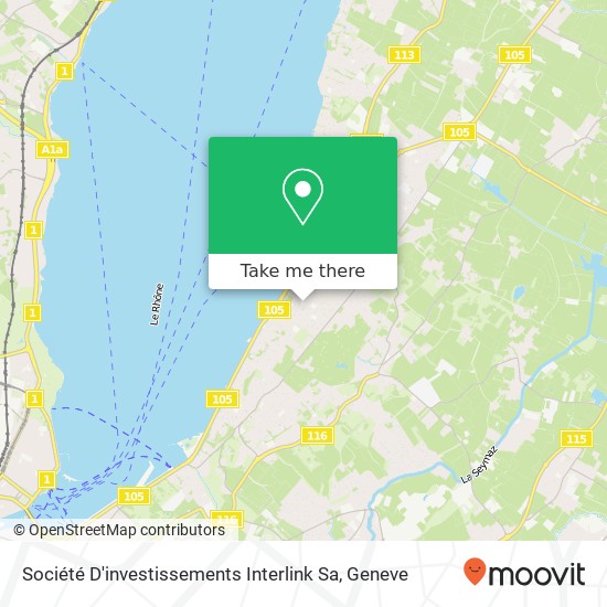 Société D'investissements Interlink Sa map