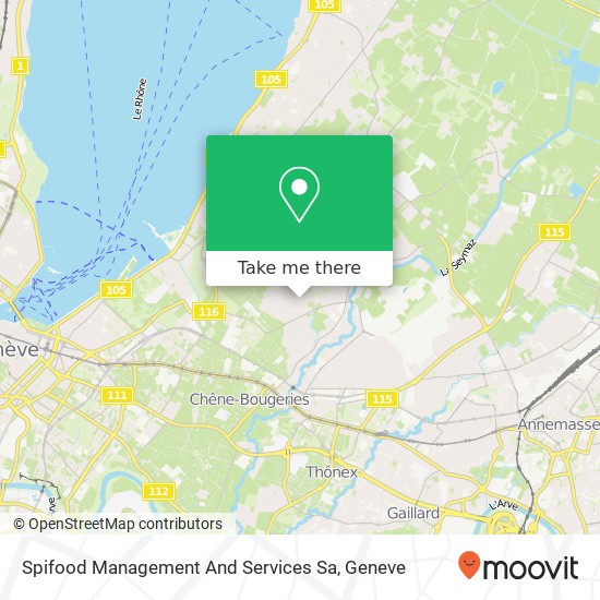 Spifood Management And Services Sa map