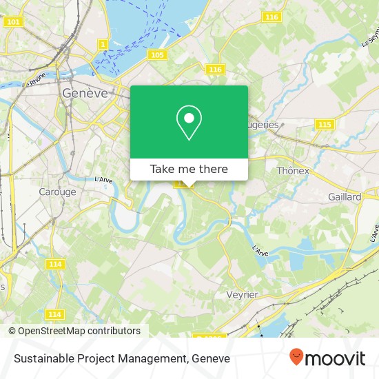 Sustainable Project Management map