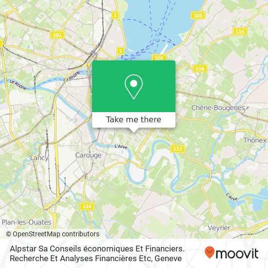 Alpstar Sa Conseils économiques Et Financiers. Recherche Et Analyses Financières Etc map