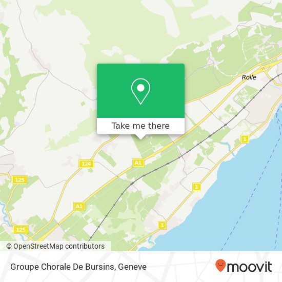 Groupe Chorale De Bursins map