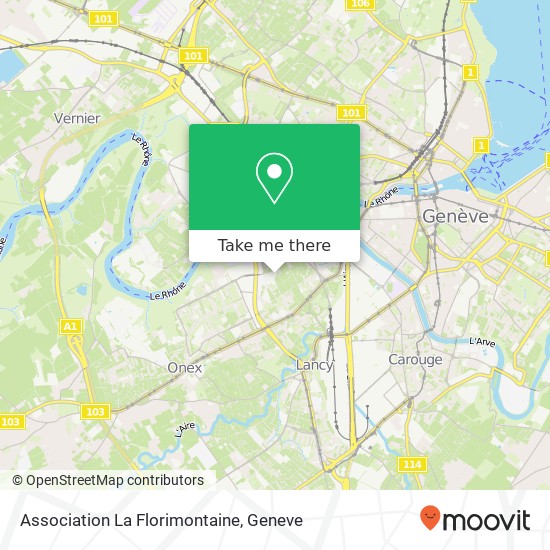 Association La Florimontaine map