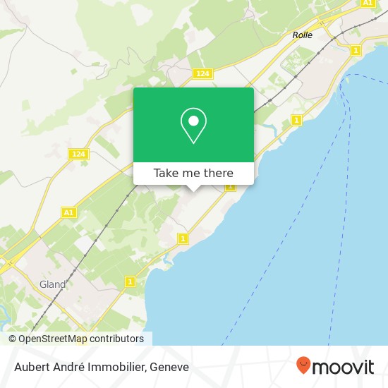 Aubert André Immobilier map