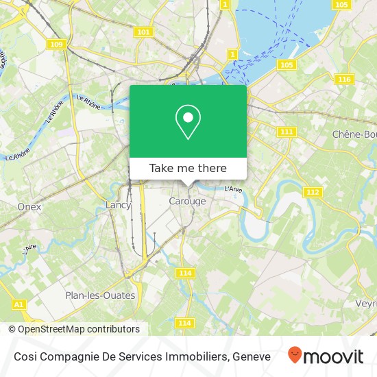 Cosi Compagnie De Services Immobiliers map