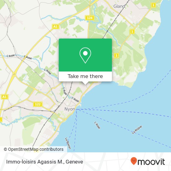 Immo-loisirs Agassis M. map