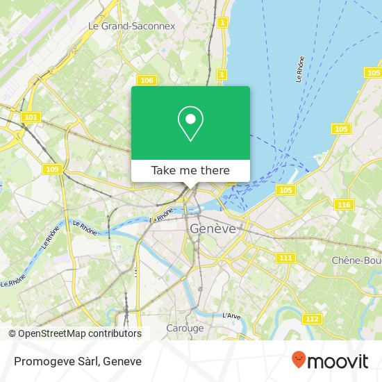 Promogeve Sàrl map