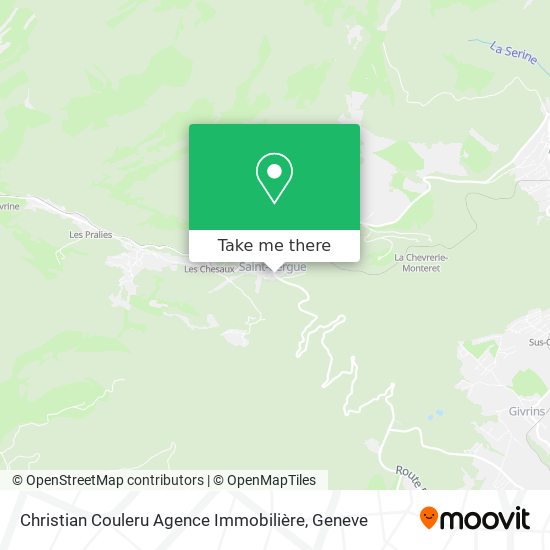Christian Couleru Agence Immobilière map