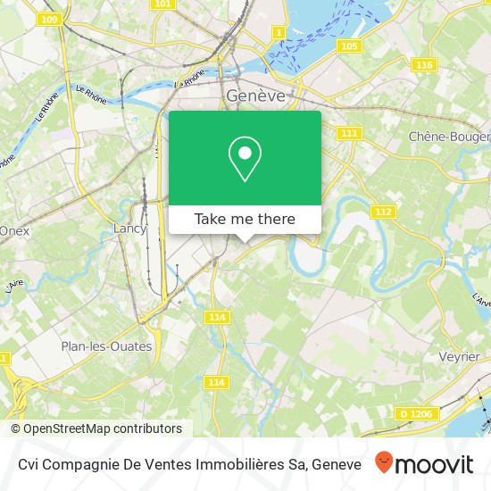 Cvi Compagnie De Ventes Immobilières Sa map