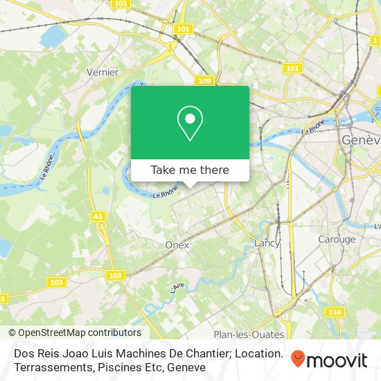 Dos Reis Joao Luis Machines De Chantier; Location. Terrassements, Piscines Etc Karte