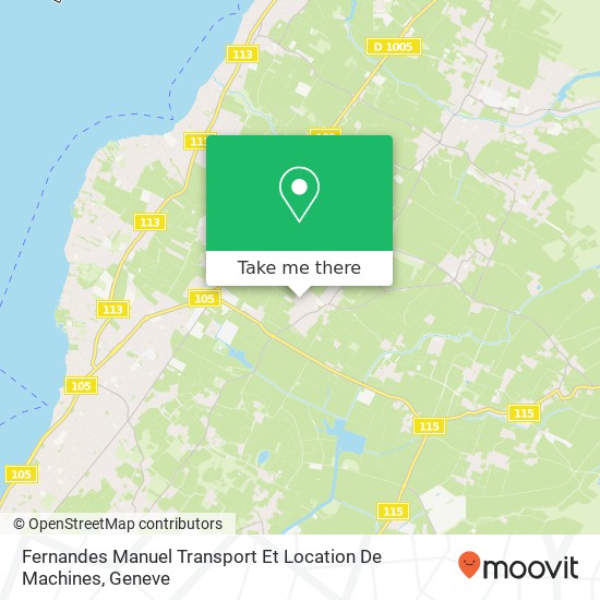 Fernandes Manuel Transport Et Location De Machines Karte