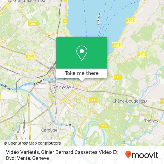 Vidéo Variétés, Ginier Bernard Cassettes Vidéo Et Dvd; Vente map