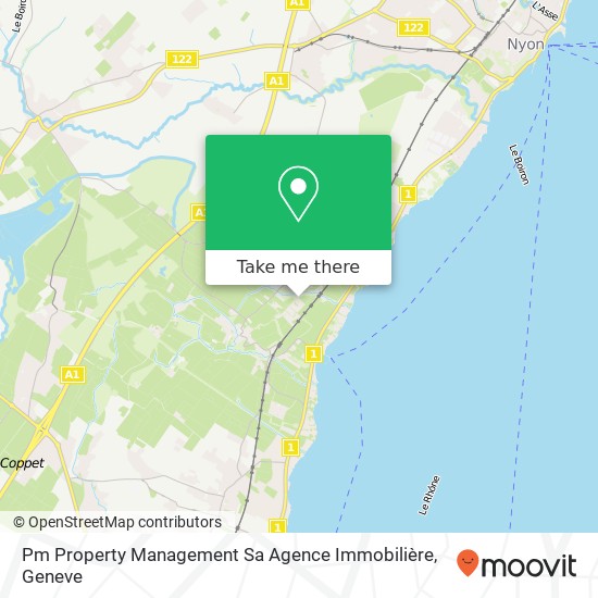 Pm Property Management Sa Agence Immobilière Karte