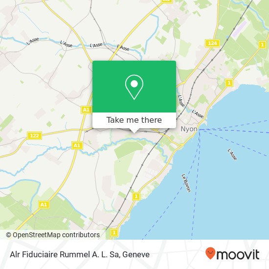 Alr Fiduciaire Rummel A. L. Sa map