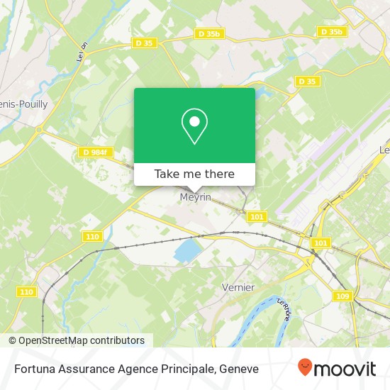 Fortuna Assurance Agence Principale map